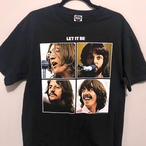 SOLD VTG Beatles Let It Be 2004 licensed T shirt